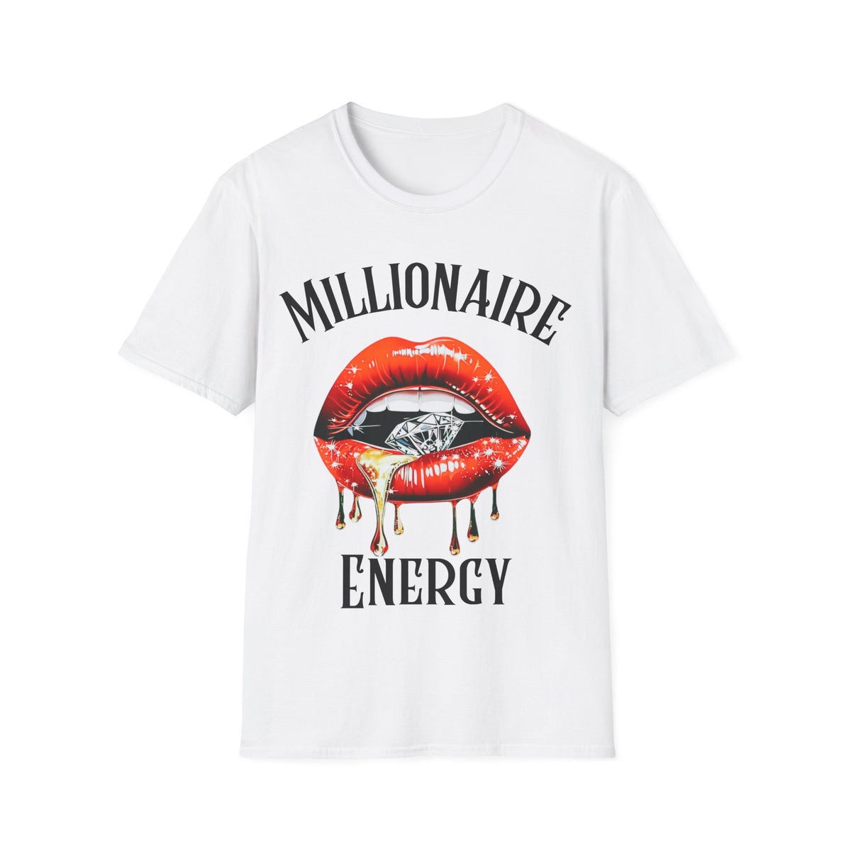 Millionaire Energy T-Shirt | Bold Money Mindset Graphic Tee