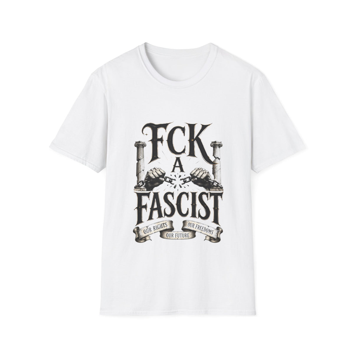 FCK Fascism T-Shirt | Anti-Fascism Statement Graphic Tee