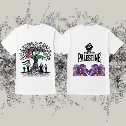 Free Palestine T-Shirt | Palestinian Solidarity Graphic Tee