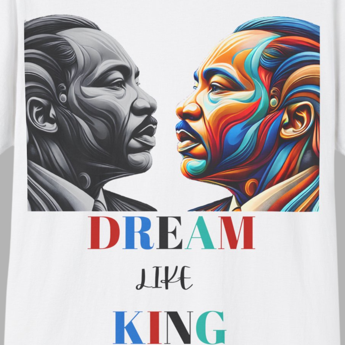 Dream Like a King T-Shirt | Inspirational Black King Graphic Tee