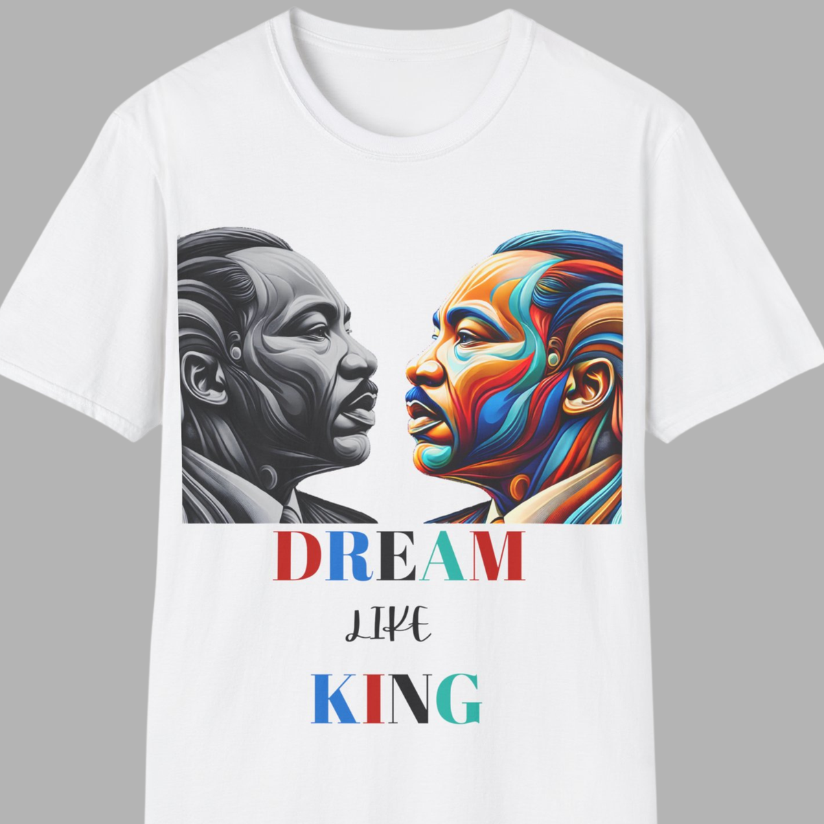 Dream Like a King T-Shirt | Inspirational Black King Graphic Tee