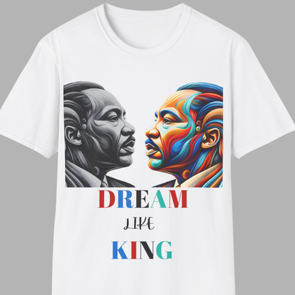 Dream Like a King T-Shirt | Inspirational Black King Graphic Tee