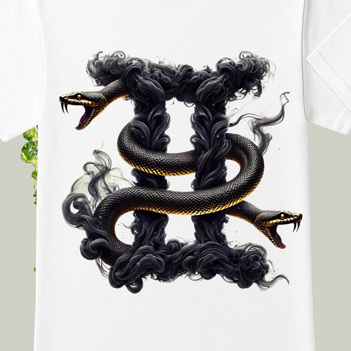 Gemini Zodiac T-Shirt | Dual Personality Front & Back Graphic Tee