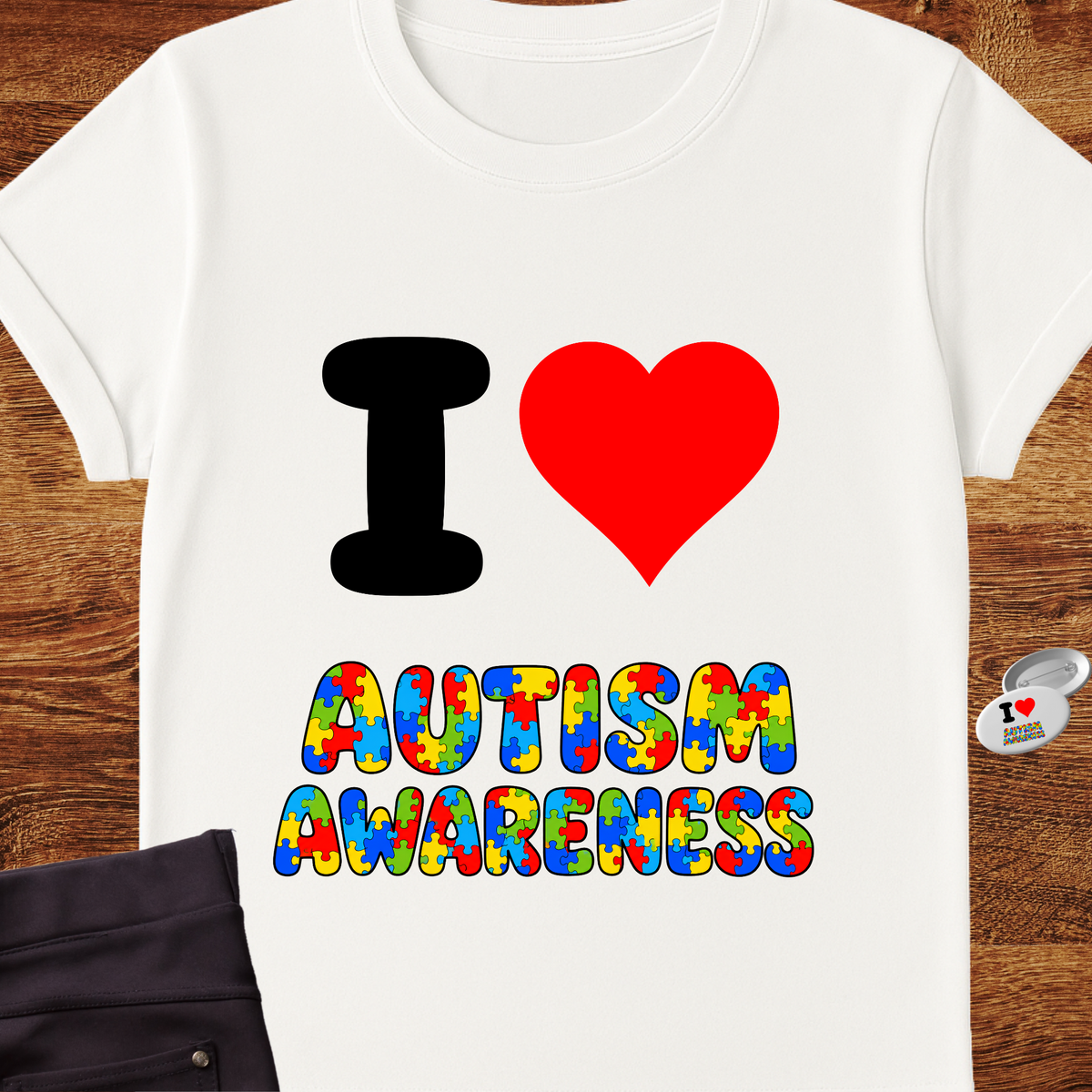 Autism Awareness T-Shirt, Neurodiversity Support Tee | Deida Designz
