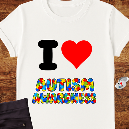 Autism Awareness T-Shirt, Neurodiversity Support Tee | Deida Designz