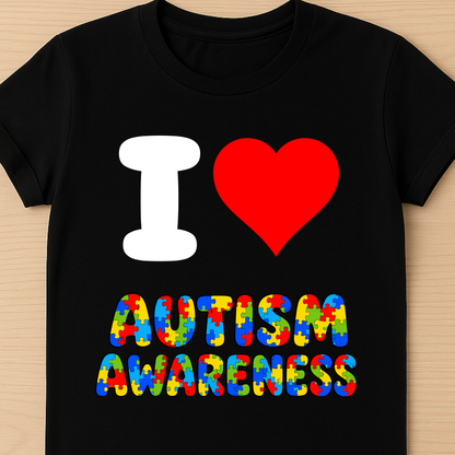 Autism Awareness T-Shirt, Neurodiversity Support Tee | Deida Designz