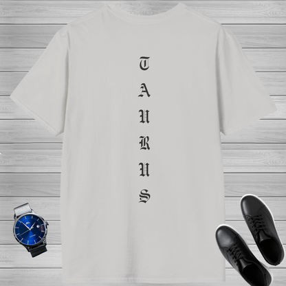 Taurus Zodiac T-Shirt | Red Bull Front & Back Graphic Tee