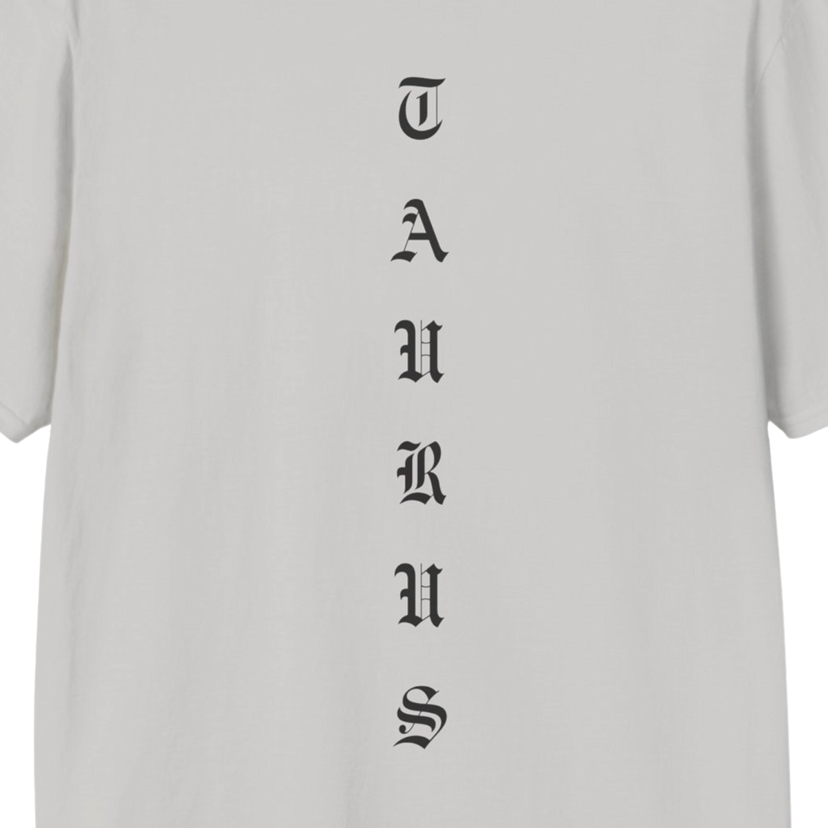 Taurus Zodiac T-Shirt | Red Bull Front & Back Graphic Tee