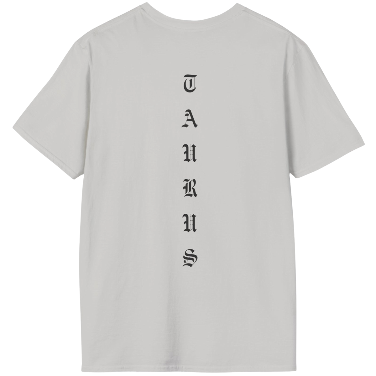 Taurus Zodiac T-Shirt | Red Bull Front & Back Graphic Tee
