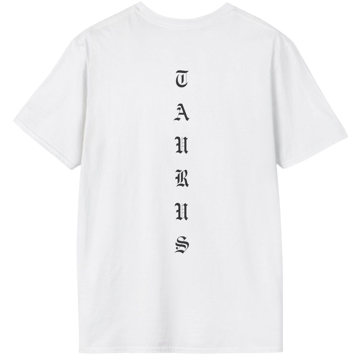 Taurus Zodiac T-Shirt | Red Bull Front & Back Graphic Tee