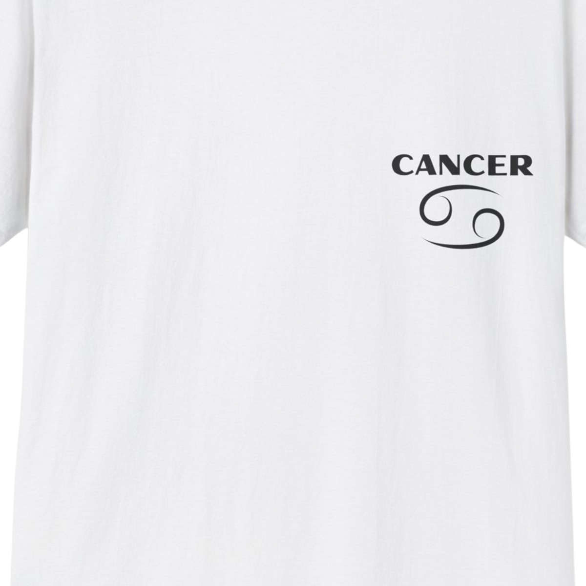 Cancer Zodiac T-Shirt | Colorful Crab Front & Back Graphic Tee