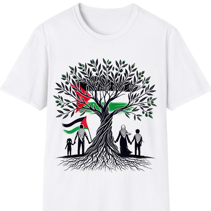 Free Palestine T-Shirt | Palestinian Solidarity Graphic Tee