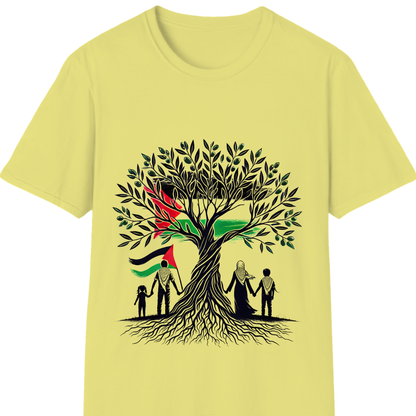 Free Palestine T-Shirt | Palestinian Solidarity Graphic Tee