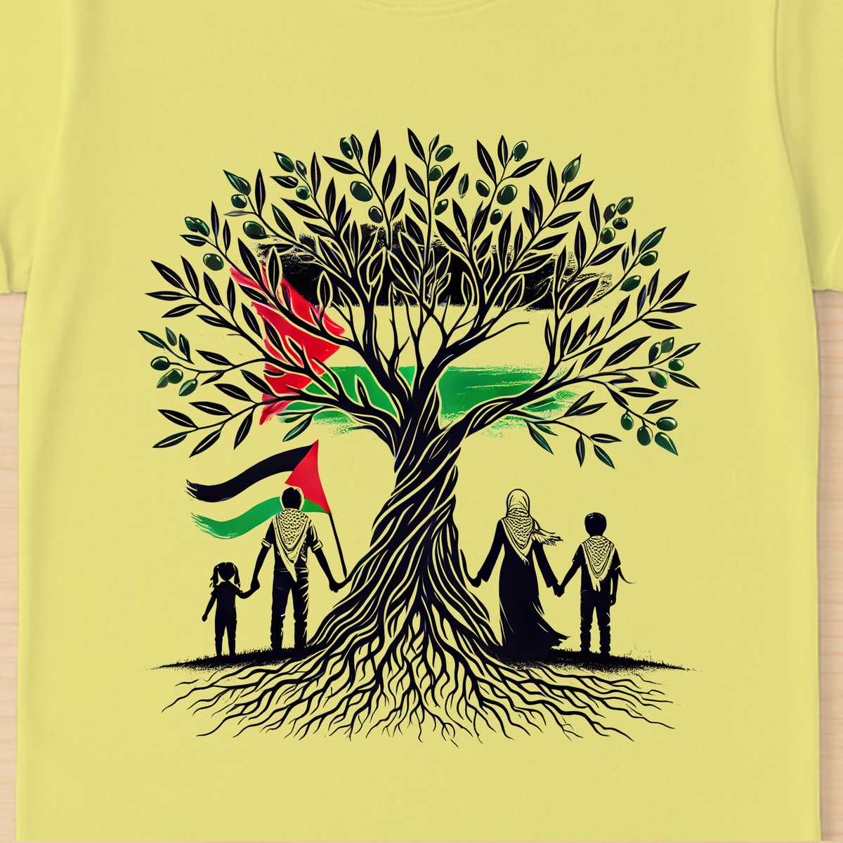 Free Palestine T-Shirt | Palestinian Solidarity Graphic Tee