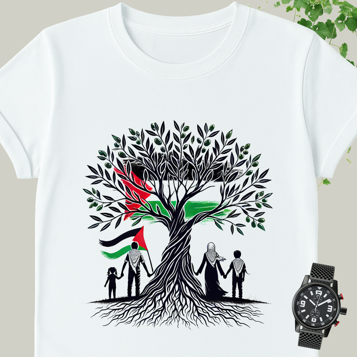 Free Palestine T-Shirt | Palestinian Solidarity Graphic Tee