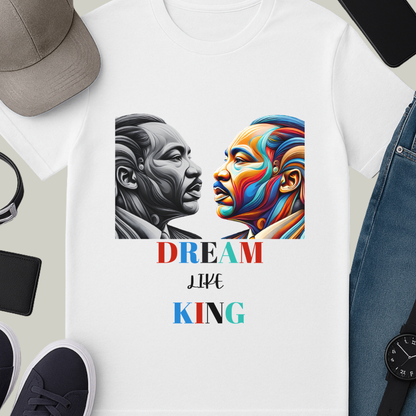 Dream Like a King T-Shirt | Inspirational Black King Graphic Tee