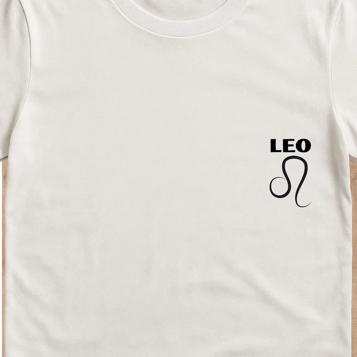 Leo Zodiac T-Shirt | Lion Front & Back Graphic Tee