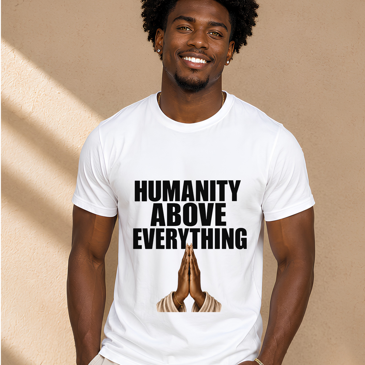 Humanity Above Everything T-Shirt | Inspirational Unity & Kindness Graphic Tee