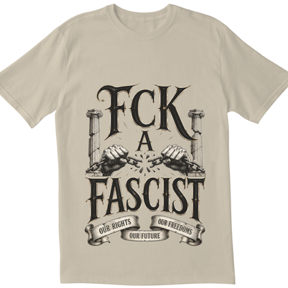 FCK Fascism T-Shirt | Anti-Fascism Statement Graphic Tee
