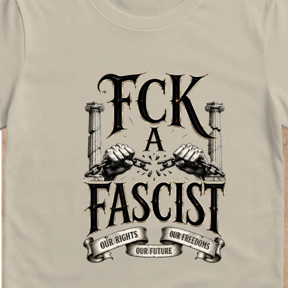 FCK Fascism T-Shirt | Anti-Fascism Statement Graphic Tee