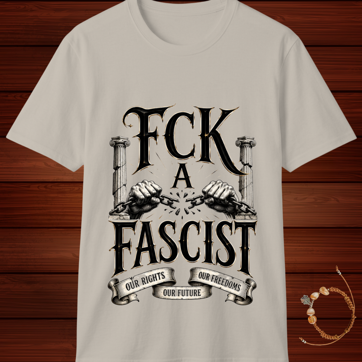 FCK Fascism T-Shirt | Anti-Fascism Statement Graphic Tee