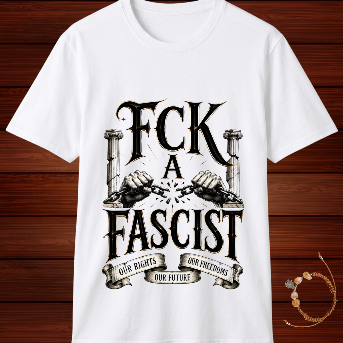 FCK Fascism T-Shirt | Anti-Fascism Statement Graphic Tee