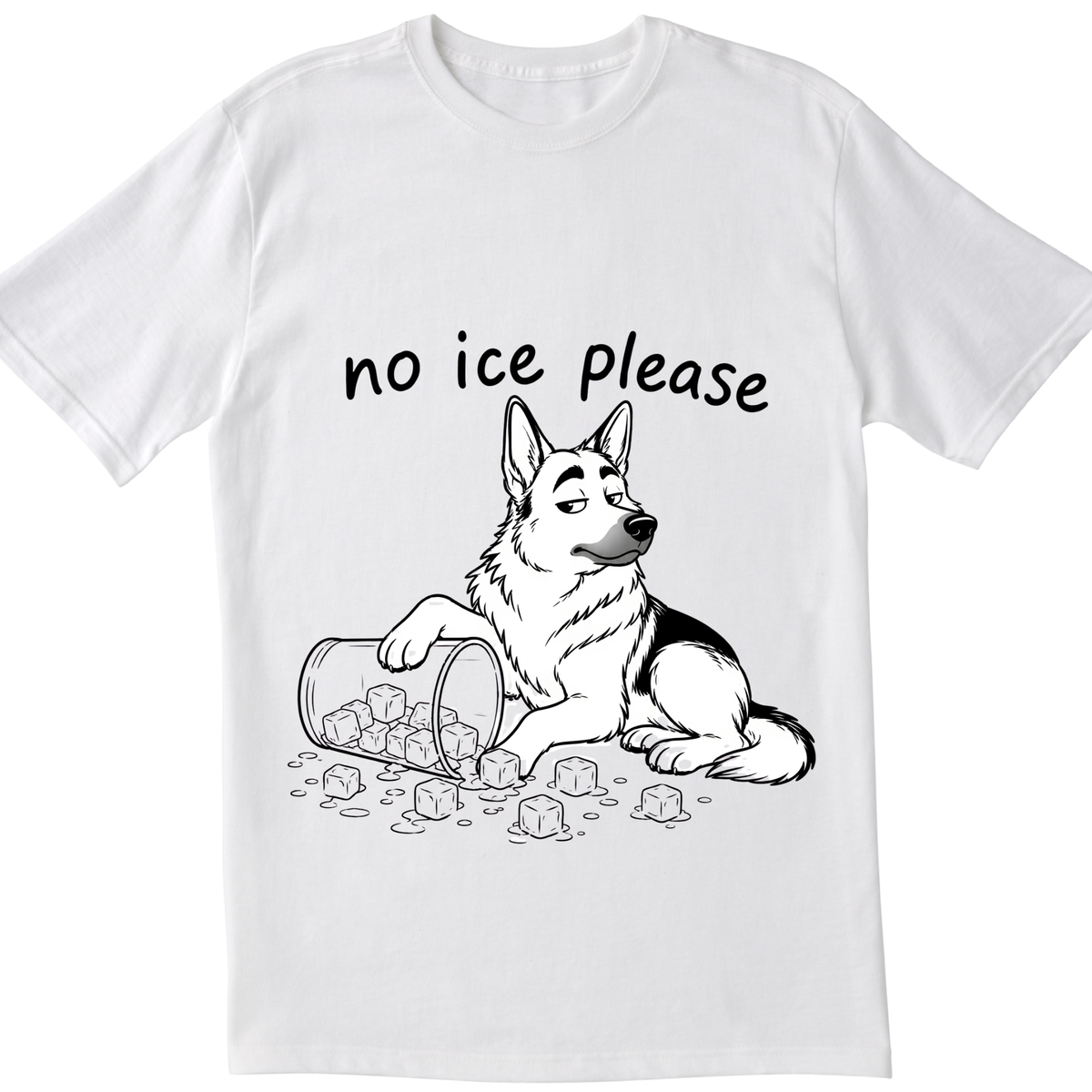 No ICE Please T-Shirt | Immigrant Rights Protest Tee