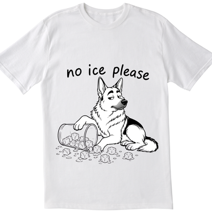 No ICE Please T-Shirt | Immigrant Rights Protest Tee