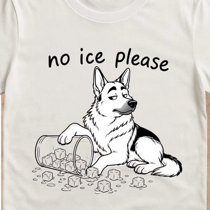 No ICE Please T-Shirt | Immigrant Rights Protest Tee