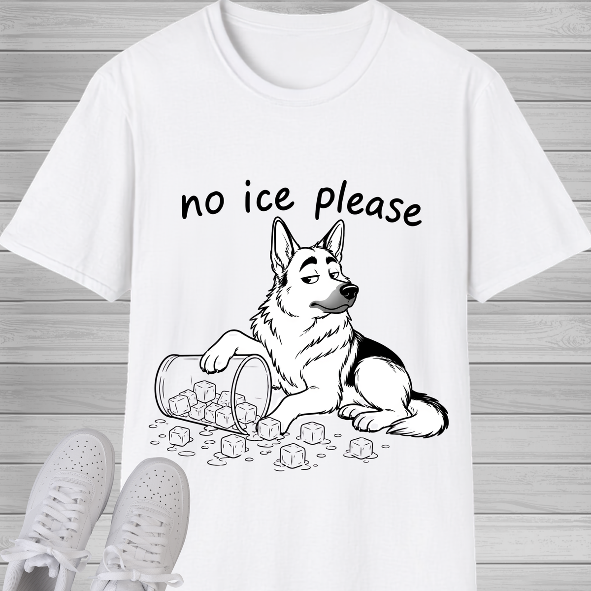 No ICE Please T-Shirt | Immigrant Rights Protest Tee