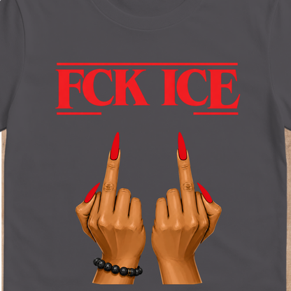 FCK ICE T-Shirt | Bold Immigrant Rights Graphic Tee