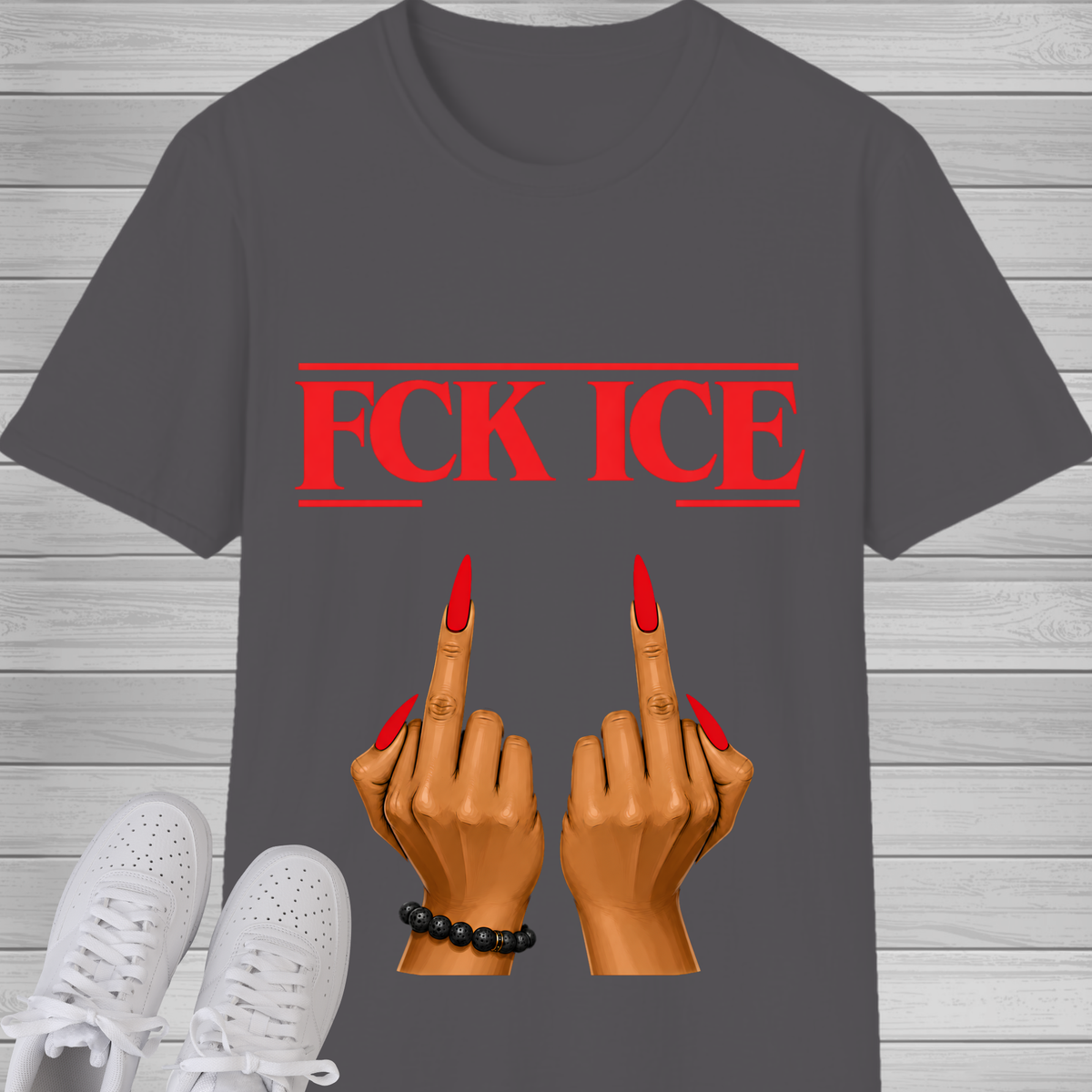 FCK ICE T-Shirt | Bold Immigrant Rights Graphic Tee