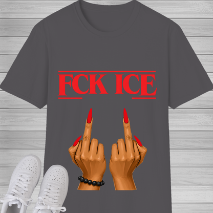FCK ICE T-Shirt | Bold Immigrant Rights Graphic Tee