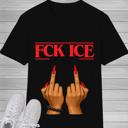 FCK ICE T-Shirt | Bold Immigrant Rights Graphic Tee