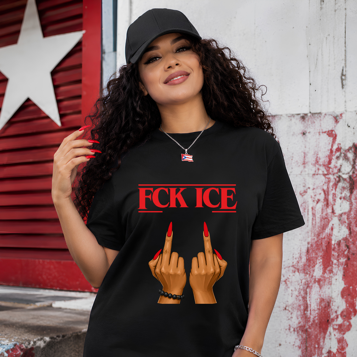 FCK ICE T-Shirt | Bold Immigrant Rights Graphic Tee