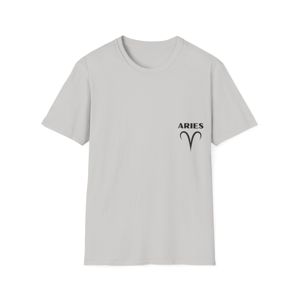 Aries Zodiac T-Shirt | Bold Ram Front & Back Graphic Tee
