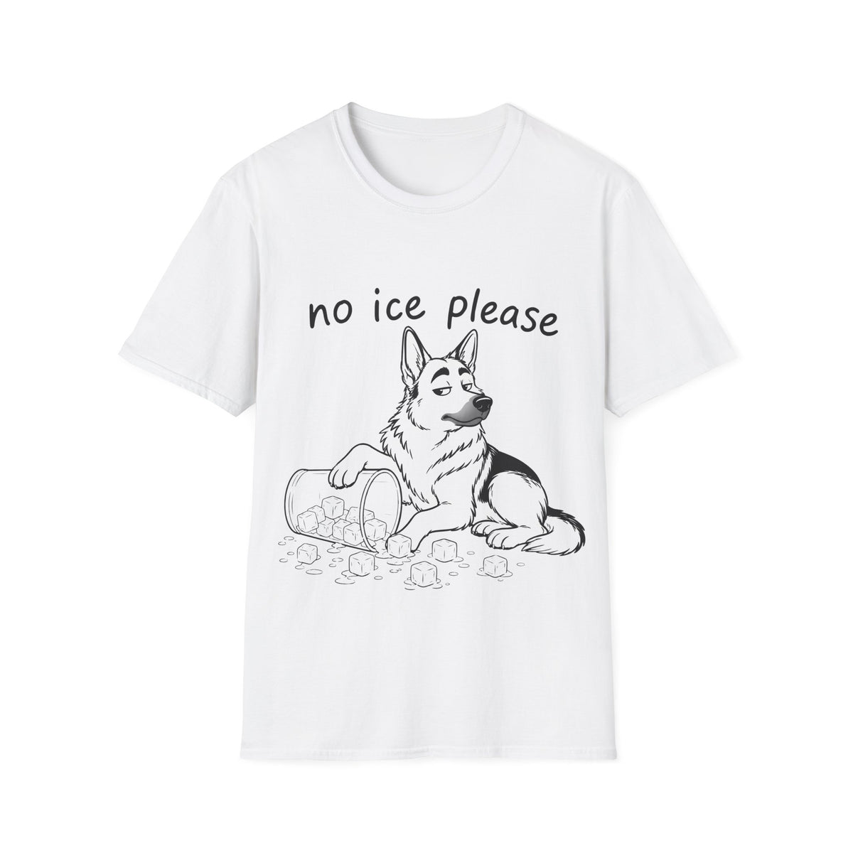 No ICE Please T-Shirt | Immigrant Rights Protest Tee